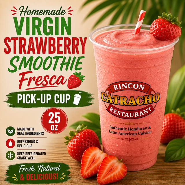 Virgin Strawberry🍓 Smoothie.