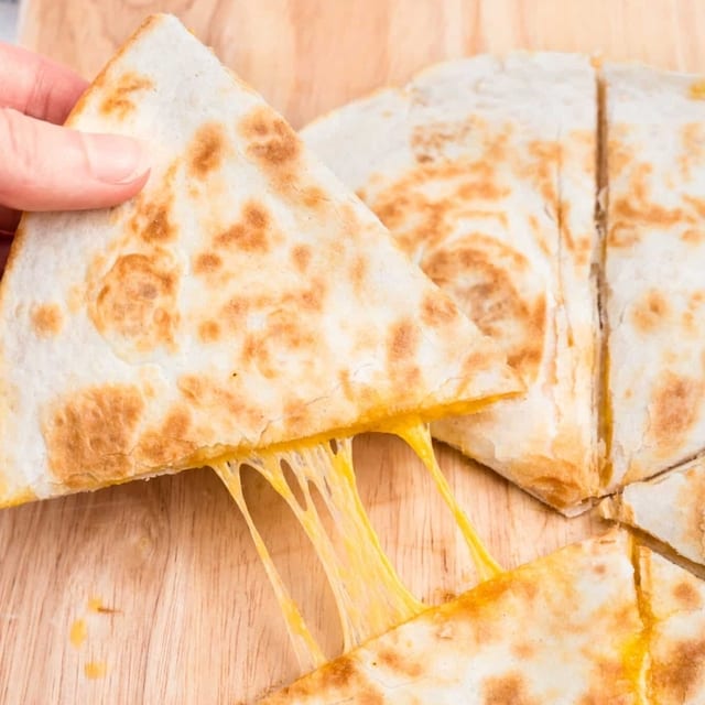 #7 Kids Cheese Quesadilla.