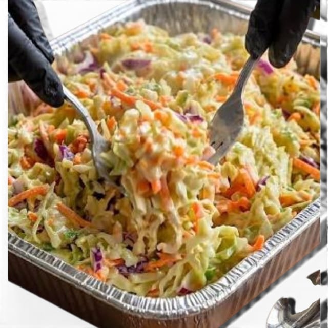 Cabbage Salad Tray.
