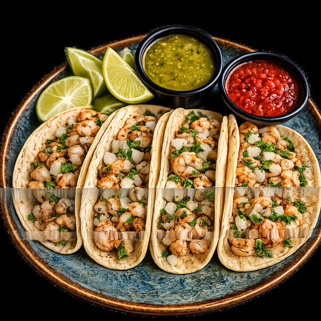 Tacos De Camarones (4).