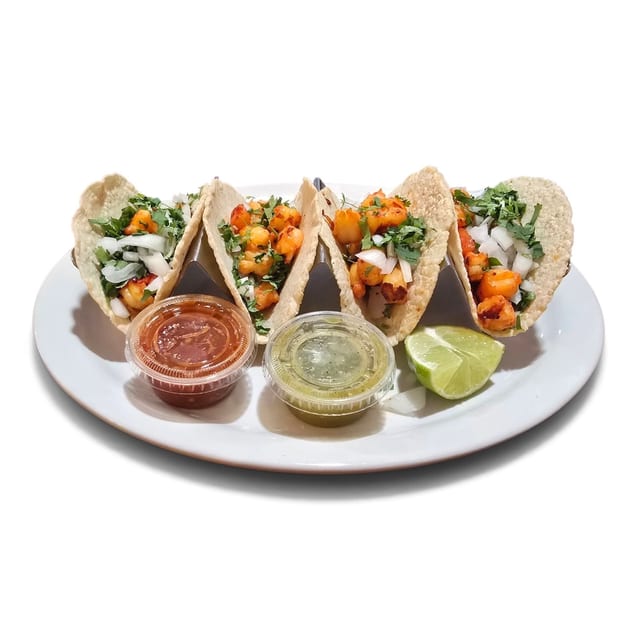 Tacos De Camarones (4) 🦐.
