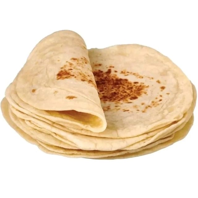 3 Handmade Corn Tortillas.