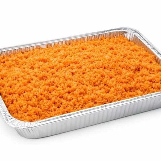 Yellow Rice Tray.