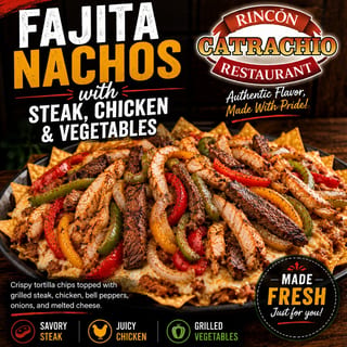 Fajita Nachos Mixtos