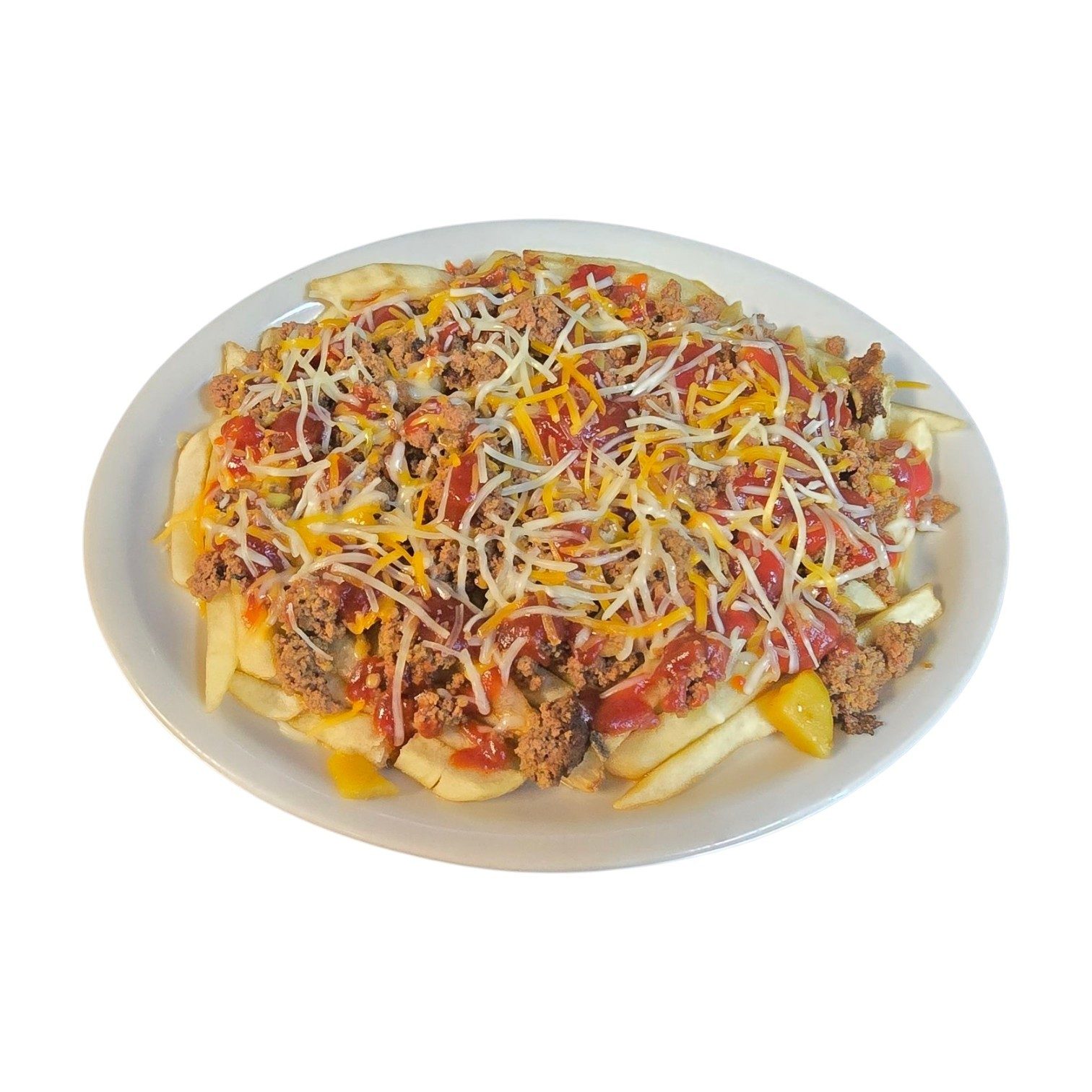 Choripapas.