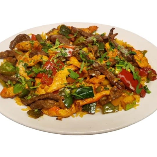 Arroz A Mexicana Steak.