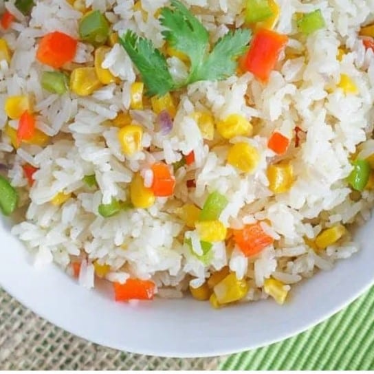 Rice White or Yellow.