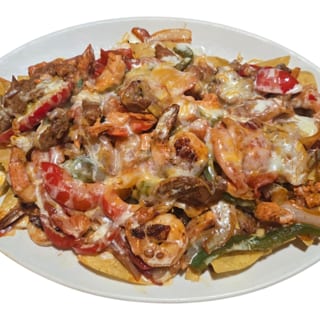 Fajita Nachos Texanos